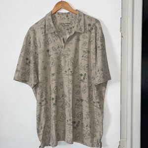 Tommy Bahama Island Zone Tahiti Treasure Golf Polo Shirt XXL